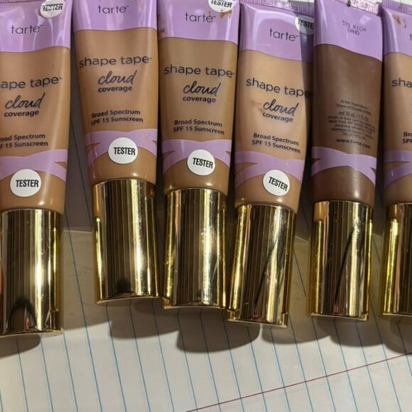 TARTE LOT OF ASSORTED SHAPE TAPE CLOUD COVERAGE ALL LIKE NEW HAVE BEEN TESTED - Picture 1 of 1